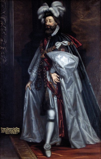 Sir Thomas Manners, 1st Earl of Rutland by Jeremias van der Eyden